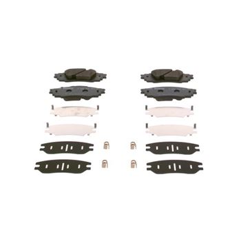 pastillas de freno coche - (BP2545) Juego de pastillas de freno BOSCH 0986424927
