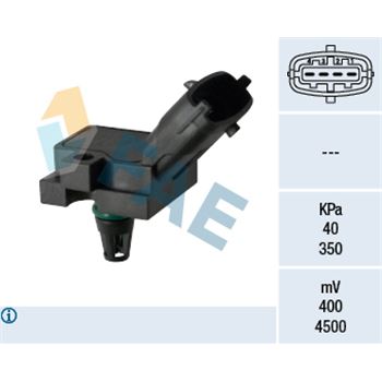 sistema electrico del motor - Sensor, presión colector de admisión FAE 15188