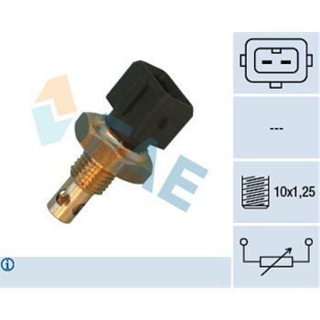sistema electrico del motor - Sensor, temperatura del aire de admisión FAE 33530