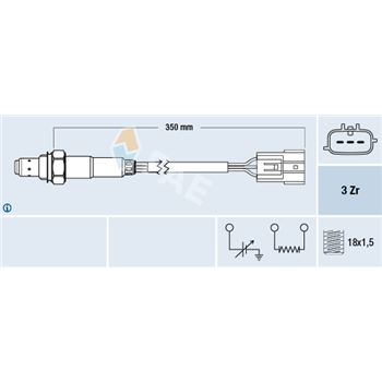 sondas lambda - Sonda Lambda FAE 77390