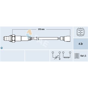 sondas lambda - Sonda Lambda FAE 77330