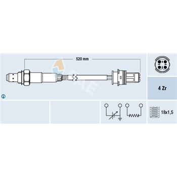 sondas lambda - Sonda Lambda FAE 77335