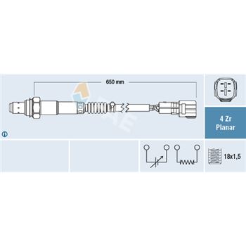 sondas lambda - Sonda Lambda FAE 77552
