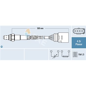 sondas lambda - Sonda Lambda FAE 77202
