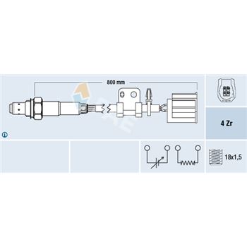 sondas lambda - Sonda Lambda FAE 77315