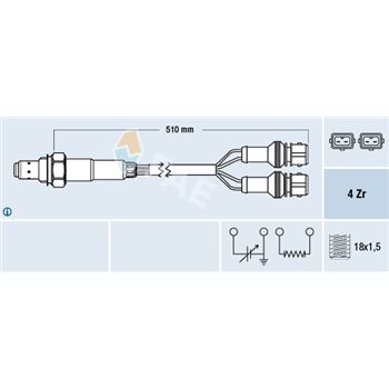 sondas lambda - Sonda Lambda FAE 77387