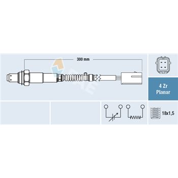 sondas lambda - Sonda Lambda FAE 77677