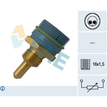 sistema electrico del motor - Sensor, temperatura del refrigerante FAE 33900