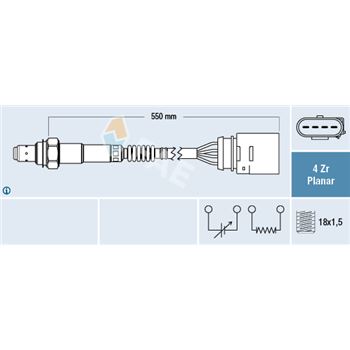 sondas lambda - Sonda Lambda FAE 77148