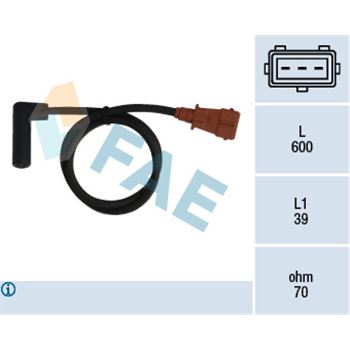 sistema electrico del motor - Generador de impulsos, cigüeñal FAE 79158