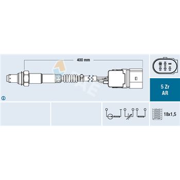 sondas lambda - Sonda Lambda FAE 75020