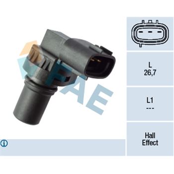 sistema electrico del motor - Generador de impulsos, cigüeñal FAE 79392