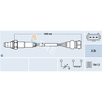 sondas lambda - Sonda Lambda FAE 77317
