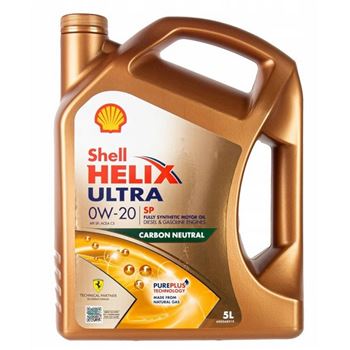 aceite de motor coche - Shell Helix Ultra SP 0w20 5L