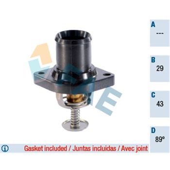 termostato - Termostato, refrigerante FAE 5322989