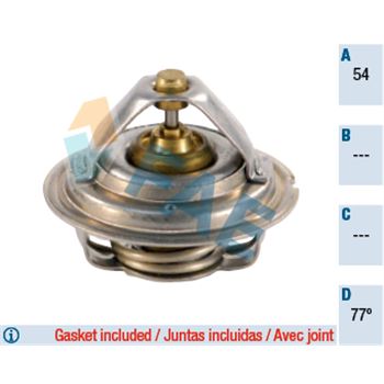 termostato - Termostato, refrigerante FAE 5200377