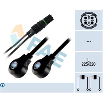 sistema electrico del motor - Sensor de detonaciones FAE 60222