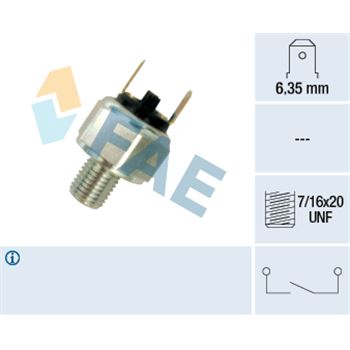 interruptor luces freno - Interruptor luces freno FAE 21060