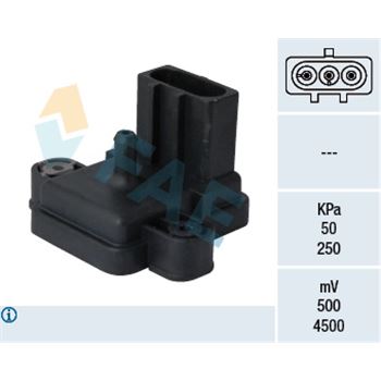 sistema electrico del motor - Sensor, presión colector de admisión FAE 15081