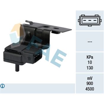 sistema electrico del motor - Sensor, presión colector de admisión FAE 15085