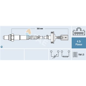sondas lambda - Sonda Lambda FAE 77451