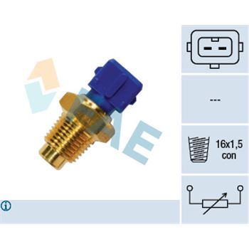 sistema electrico del motor - Sensor, temperatura del refrigerante FAE 33500