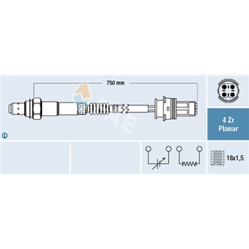 sondas lambda - Sonda Lambda FAE 77334