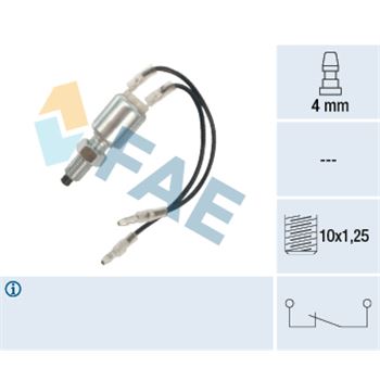 interruptor luces freno - Interruptor luces freno FAE 25060