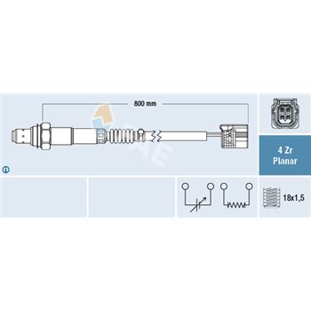 sondas lambda - Sonda Lambda FAE 77567