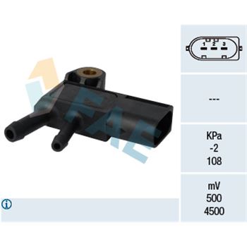 sistema electrico del motor - Sensor, presión gas de escape FAE 16100