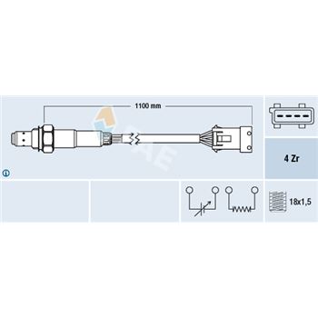 sondas lambda - Sonda Lambda FAE 77371