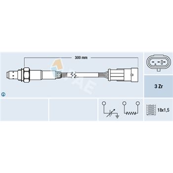 sondas lambda - Sonda Lambda FAE 77121