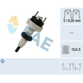 interruptor luces freno - Interruptor luces freno FAE 24390