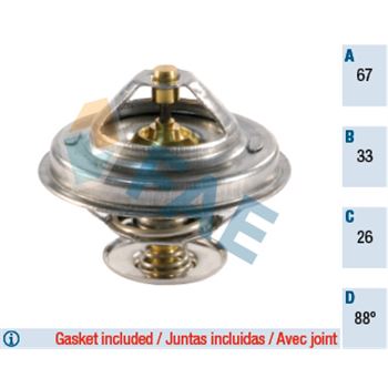 termostato - Termostato, refrigerante FAE 5305388