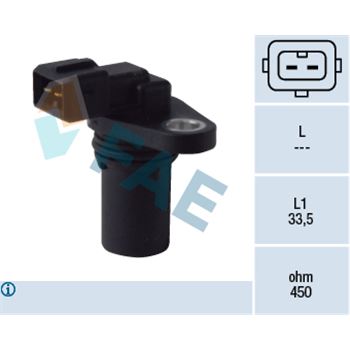 sistema electrico del motor - Sensor, posición arbol de levas FAE 79092