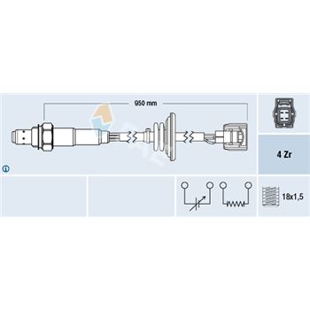 sondas lambda - Sonda Lambda FAE 77520