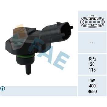 sistema electrico del motor - Sensor, presión colector de admisión FAE 15119