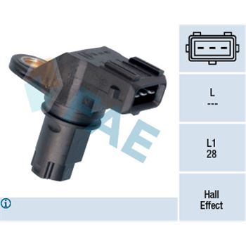sistema electrico del motor - Sensor, posición arbol de levas FAE 79159