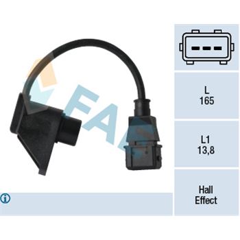 sistema electrico del motor - Sensor, posición arbol de levas FAE 79235