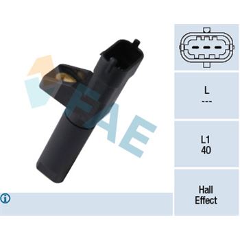sistema electrico del motor - Generador de impulsos, cigüeñal FAE 79357