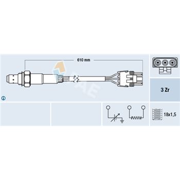 sondas lambda - Sonda Lambda FAE 77118