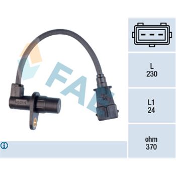sistema electrico del motor - Generador de impulsos, cigüeñal FAE 79154