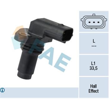 sistema electrico del motor - Sensor, posición arbol de levas FAE 79366