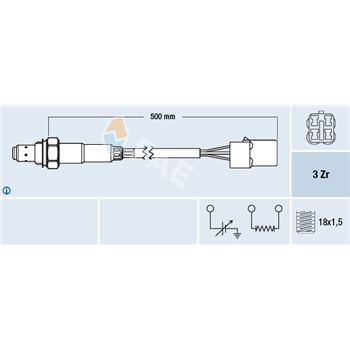 sondas lambda - Sonda Lambda FAE 77479