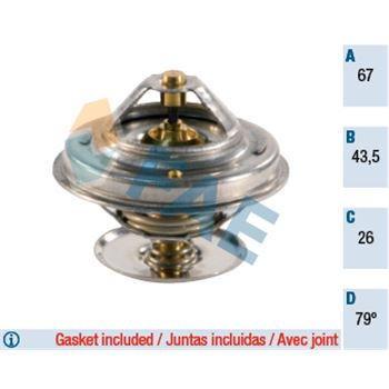 termostato - Termostato, refrigerante FAE 5305479