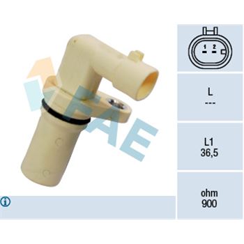 sistema electrico del motor - Generador de impulsos, cigüeñal FAE 79194