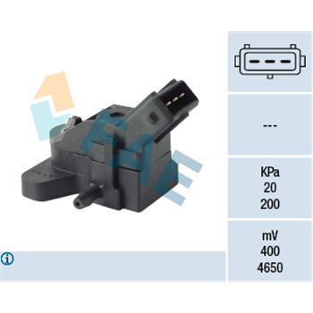 sistema electrico del motor - Sensor, presión colector de admisión FAE 15131