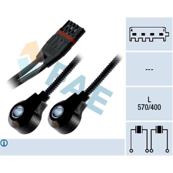 sistema electrico del motor - Sensor de detonaciones FAE 60224