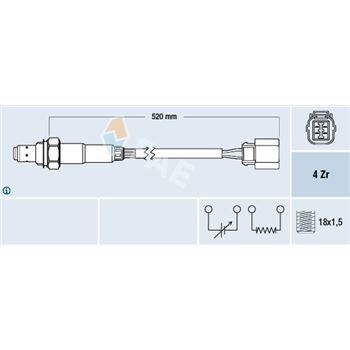 sondas lambda - Sonda Lambda FAE 77318