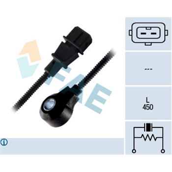 sistema electrico del motor - Sensor de detonaciones FAE 60197